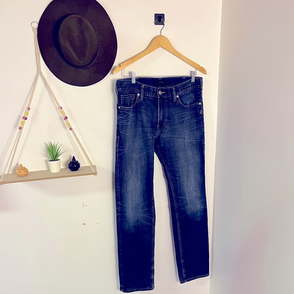 Men’s Silver Jeans Konrad